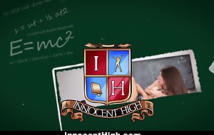 InnocentHigh - Petite Schoolgirl Loves Her Teacher's Unearth