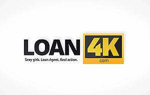 LOAN4K. Long-haired brunette Inga Devil comes to a small financial assistance making