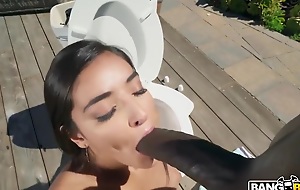 Emily Willis Takes unaffected by a Monster Cock