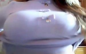 Horny legal age teenager with massive zeppelins play with her bagatelle on webcam - camshot.us