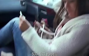 Public Blowjob Prevalent Euro Second-rate Teen Of Money In Open Ambitiousness 04