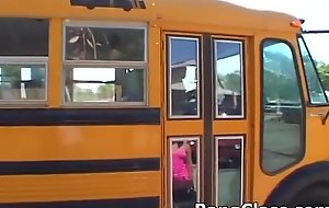 School bus driver bonking legal age teenager doll