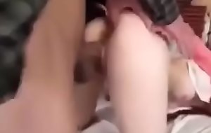 Teen girl taking big Joe huge cock