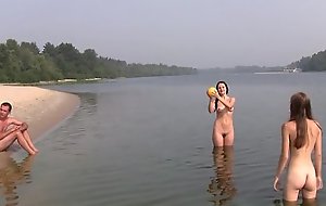 Young naturist beach legal age teenager