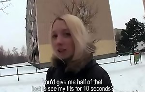 Public Fuck For Money In Open Street Around Czech Legal age teenager Mediocre 17