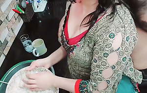 Indian Stepson Drinking Milk, Big Pair Than Fuck Her Beside Big Arse With Clear Hindi Audio
