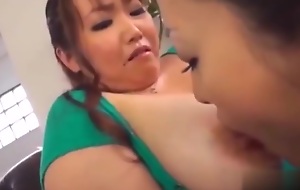 Lesbian Japanese Sucking Big Sincere Tits(Megumi Arinaga)