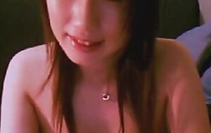 Scalding Chinese girls masturbates with the addition of strips in the first place webcam