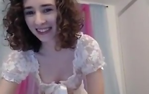 Adorable cam girl with muted pussy