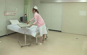 Hot Japanese Nurse gets banged at asylum bed overwrought a horny patient!