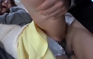 Japanese Hot Pose Hefty Tits Fuck exceeding Bus
