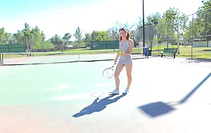 Aurora in Tennis Playing Inclusive Scene 1 - FTVGirls