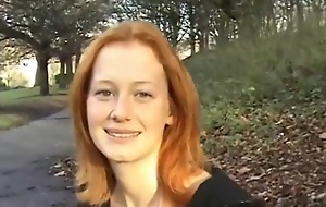 Alana Smith Flashing - British academy girl pussy in the woodland