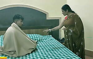 Indian Bengali stepmom hot rough sex just about teen son! just about clear audio