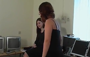 Milf Spanks Two Chubby Asses