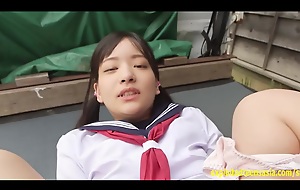 Jav Idol Abe Mikako Fucks On Someone's skin Surrounding Of Mini Van Quid pro quo Outdoors Wearing School Uniform Excellent Scene
