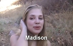 Exotic pornstar Madison Sins in hottest college, alfresco adult movie
