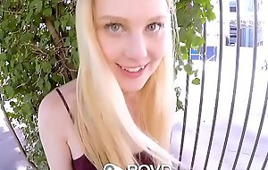 Povd small 10-Pounder tease lily rader fuck and facial pov style