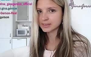 Gina Gerson , homevideo, interview, be advisable for fans, answer questions part 4, pornstar