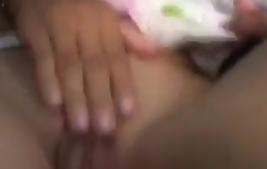 Tiny tits Thai pulls down her panties