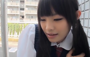 Fabulous Japanese chick close to Affecting HD, Outdoor JAV movie