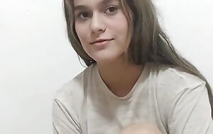 I receive a delicious pussy blowjob alien my stepbrother and he fucks me in the balance he cums in me