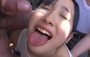 Japanese granddaughter gets all the cum