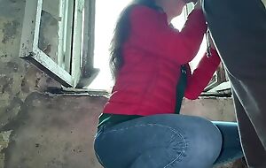 Permanent fucked girlfriend in a scary abandoned house
