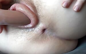Masturbation be worthwhile for huge pumped soft pussy helter-skelter orgasm with squirt. Big succulent labia closeup