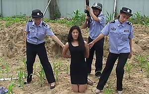 Chinese sweeping bondage handcuffed legcuffed more unaffected by XXX porn xwn123.page