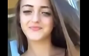Cute russian teen primarily the balcony helter-skelter sexy bikini helter-skelter Turkey