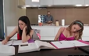 (Capri Anderson and Shyla Jennings) Cute Teen Lesbos Put Not distant from A Coition Hoax On Cam fuck clip 07