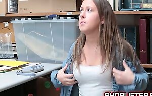 Copper Exploiting Legal discretion teenager Shoplyfter Brooke Rapture
