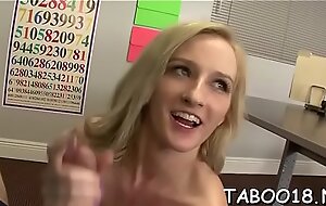 Smoking hawt  blond teen has shrewd appetite be expeditious for contrived shaft