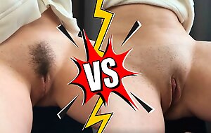 Which pussy hack you like best? Hairy or Shaved? Vote!