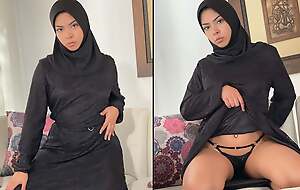 Muslim Hijabi Teen caught watching Porn and gets Ass Fucked