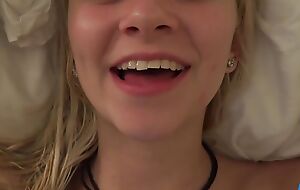 Blonde Babe Gets Fucked and Fingered POV