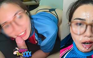 Real- He fucked & cum on her face 3 times in 1 make obsolete (Full & Uncen in Fansly BbwThaixxx)