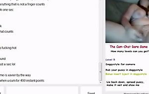 Sexy big tits sam plays the omegle pastime