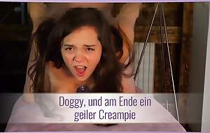 Doggy, and convenient the End a Hot Ccreampie