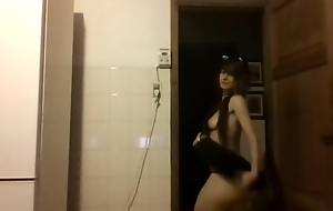 Nonsensical Argentinian, Cosplay porn clip