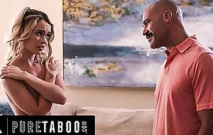 PURE TABOO Strict Stepdad Tries To Teach Slutty Stepdaughter Khloe Kingsley A Lesson