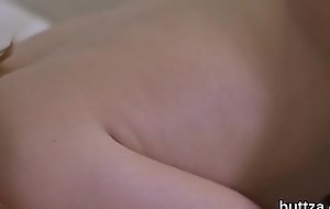 Gorgeous tiny sweetie gets her soft fur pie and petite asshole screwed