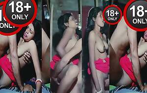 Lover Fucking unused indian desi bhabhi before her coalition so steadfast and cum on her tits