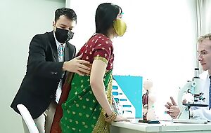 Indian Desi Girl Fucked by their way Big Dick Doctor ( Hindi Drama )