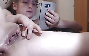 Open Pussy Cum Squirt Finger Ass