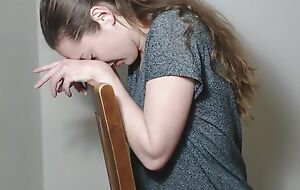 Huge BBC Dildo Chair Riding
