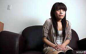 Cute Japanese Brand-new Teen Seduce to in toto completely Creampie Fuck by old Guy