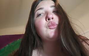 Teen BBW Striptease JOI With Countdown