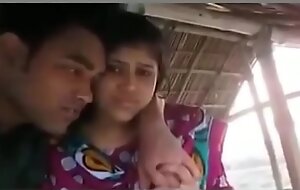 Two couples idealist in cottage